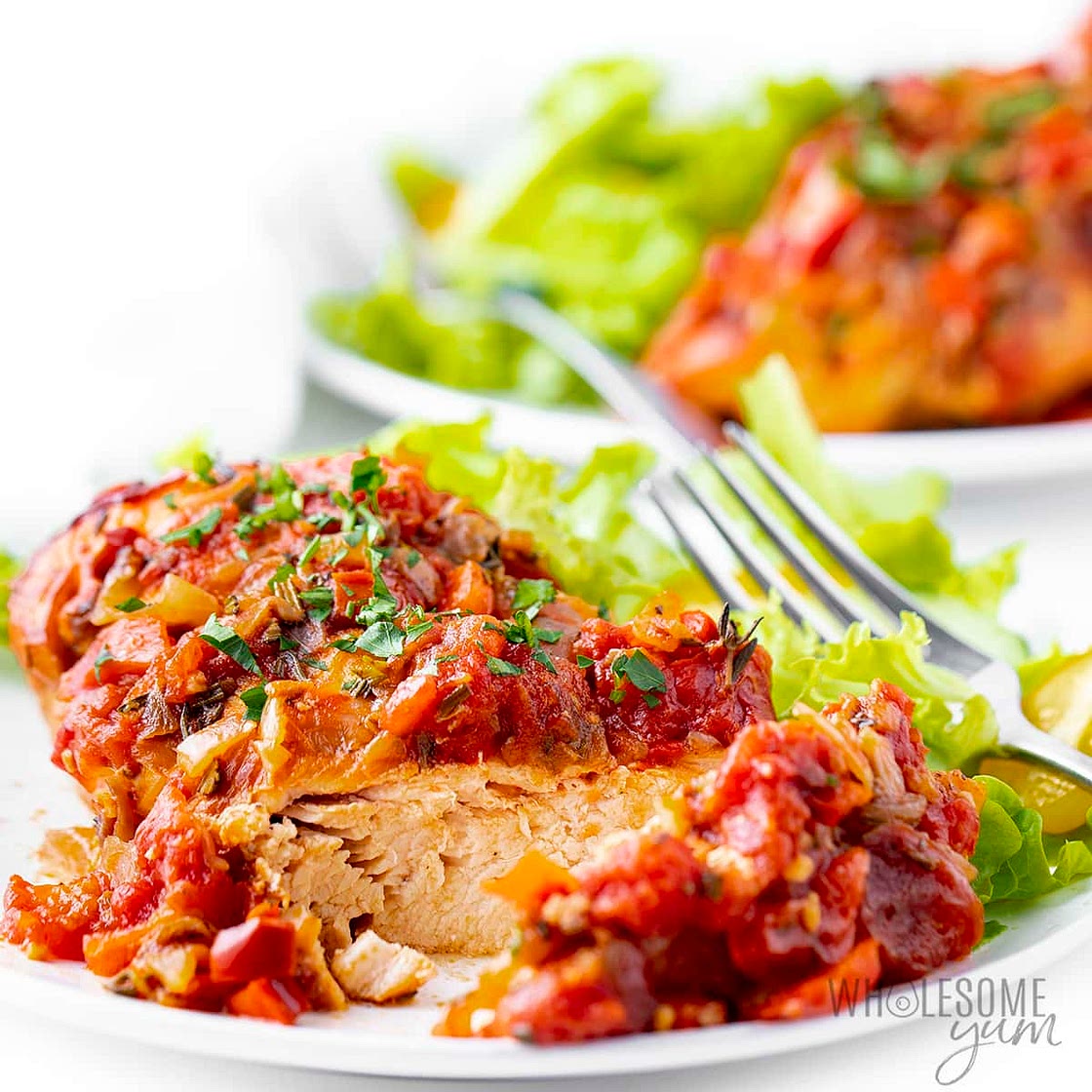 Slow Cooker Chicken Cacciatore (So Easy!)