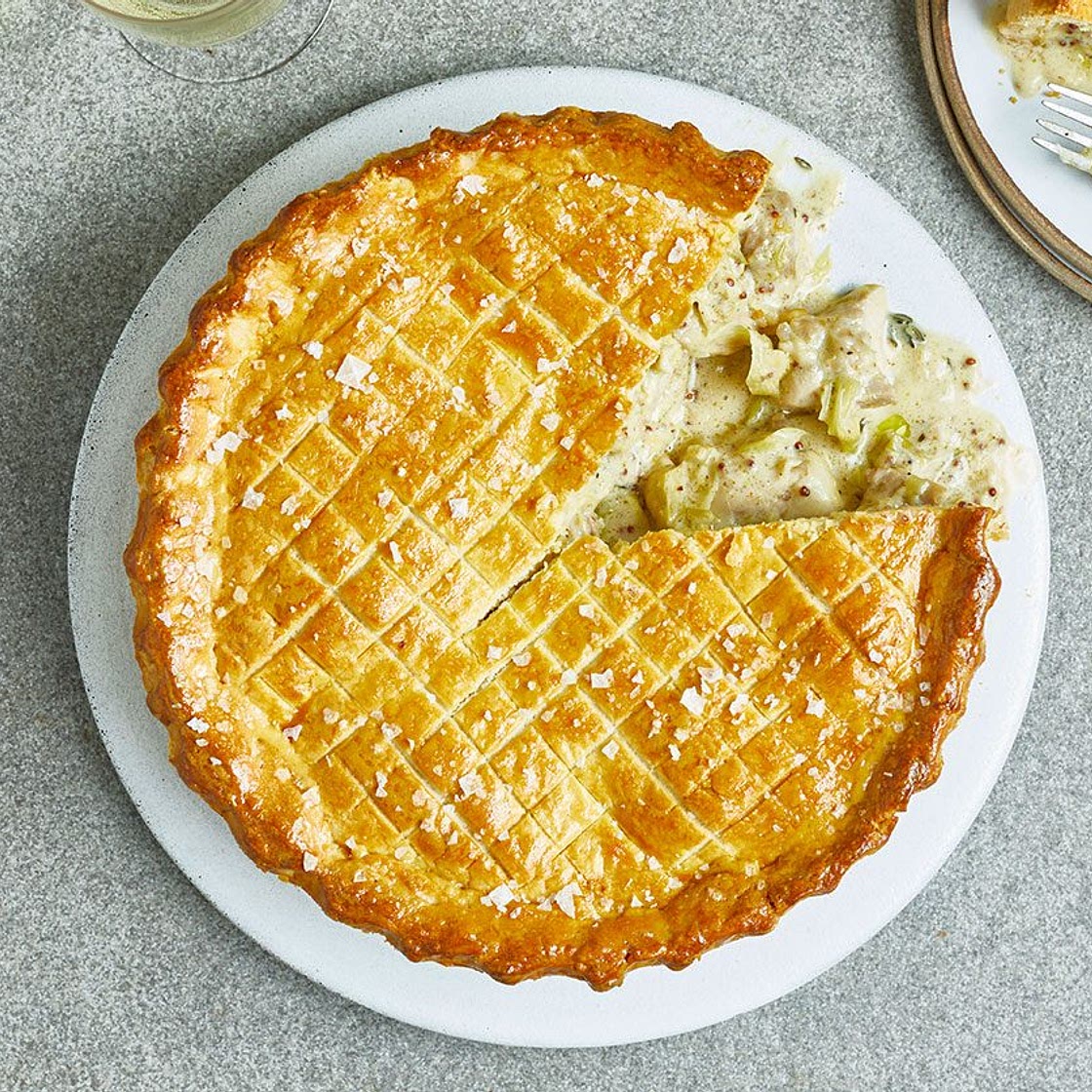 Next level chicken pie