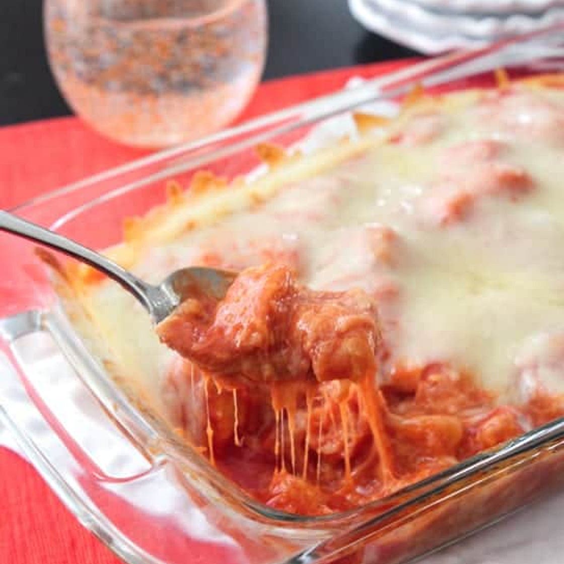 Grilled Cheese & Tomato Soup Bake