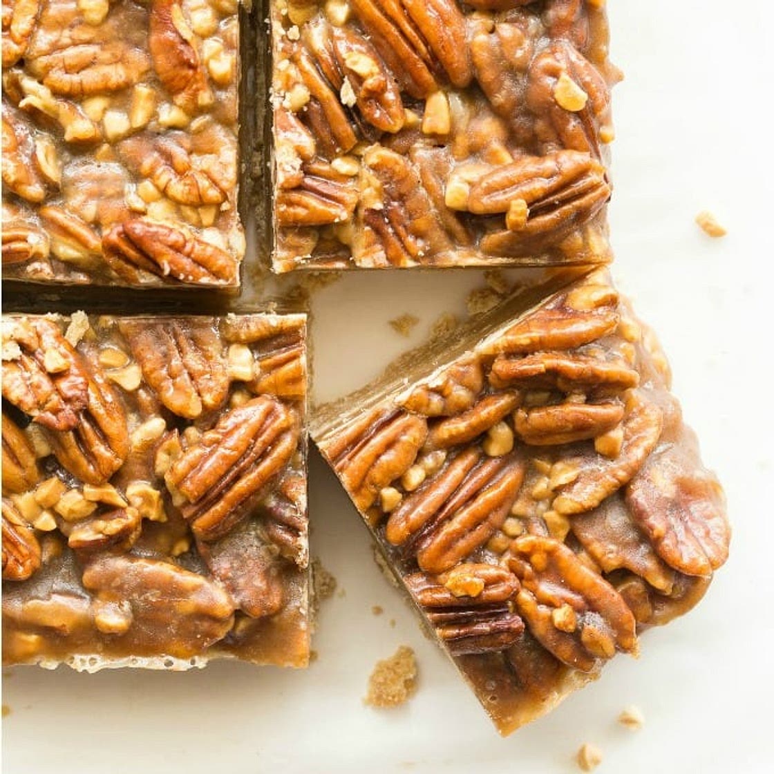 Keto Pecan Pie Bars
