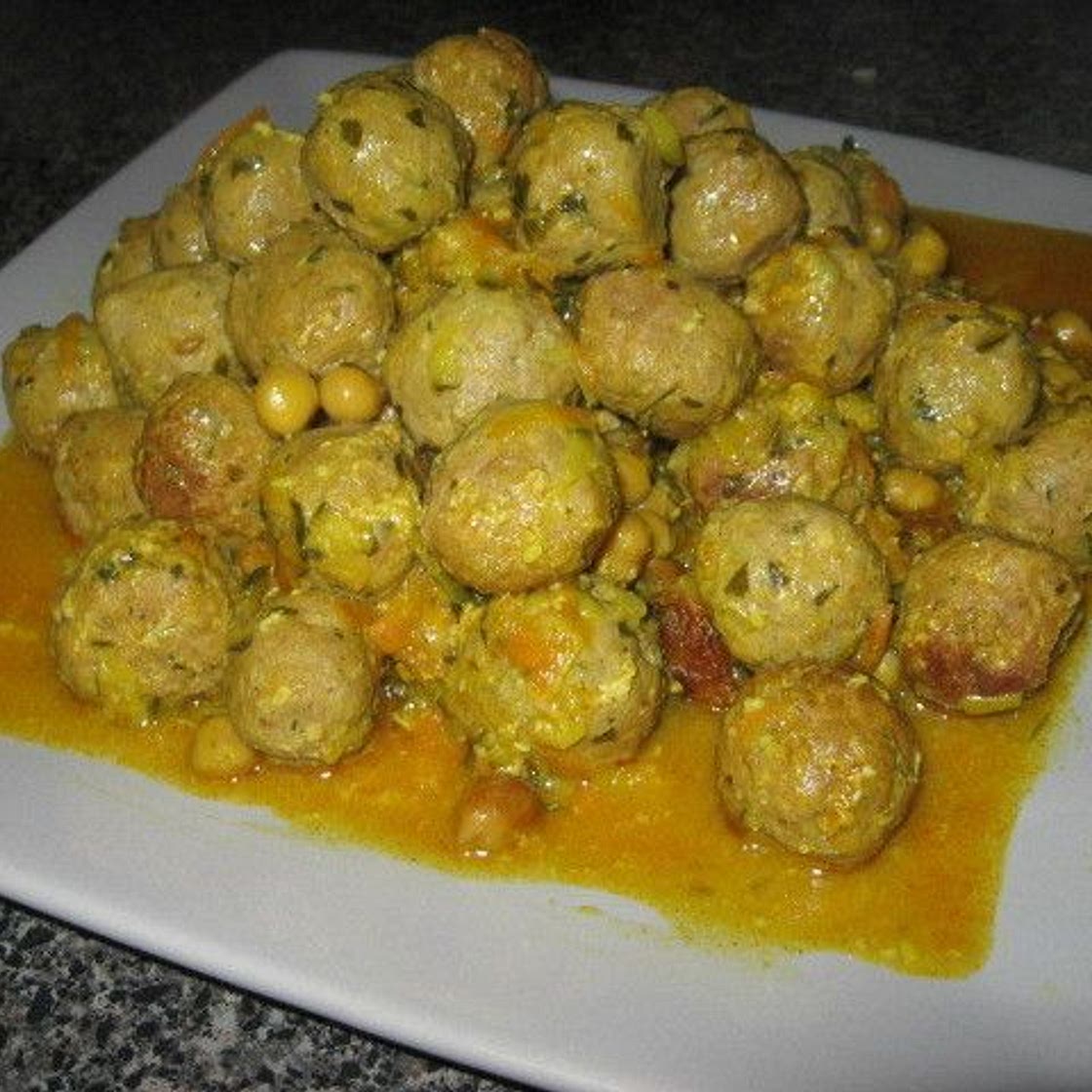 Slow Cooker Moroccan Meatballs