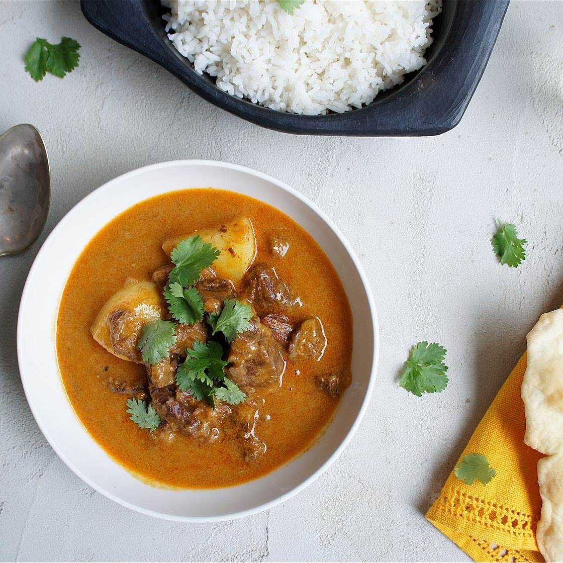 Slow cooker Massaman curry recipe