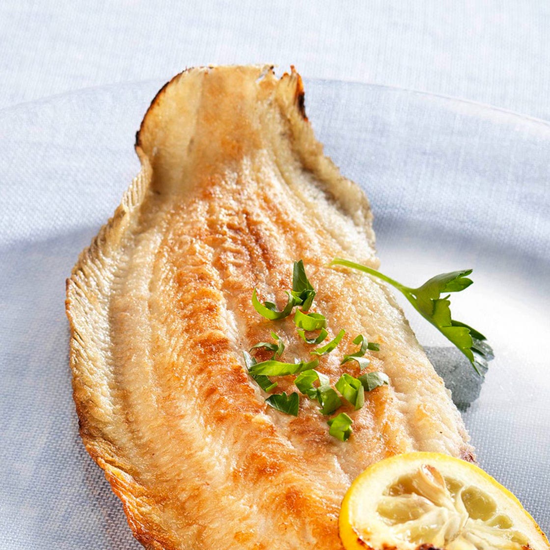 Sole meunière allégée