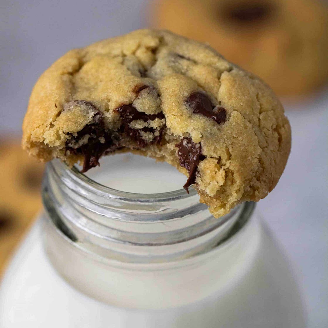 Soft and Chewy Air Fryer Chocolate Chip Cookies
