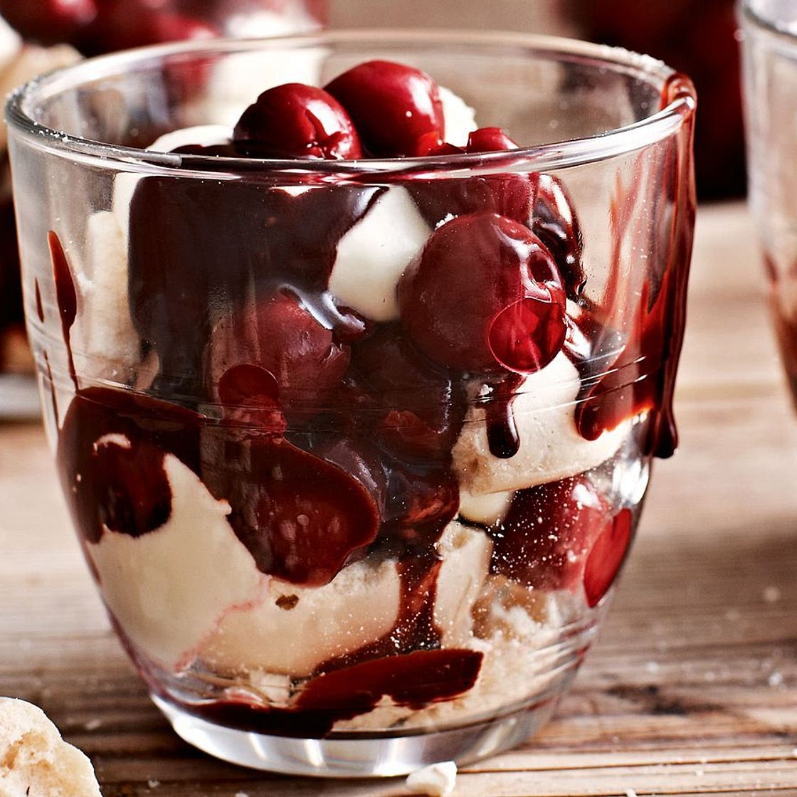 Black forest Eton mess