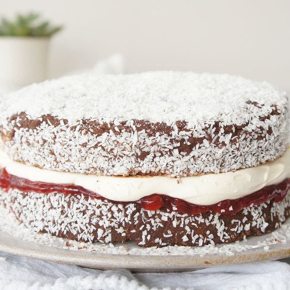 Lamington Sponge Cake