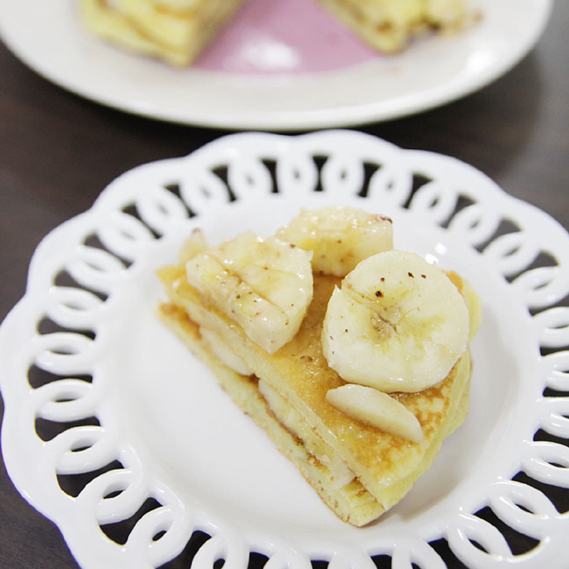 멍든 바나나 활용 바나나 팬케이크 만들기 :-)