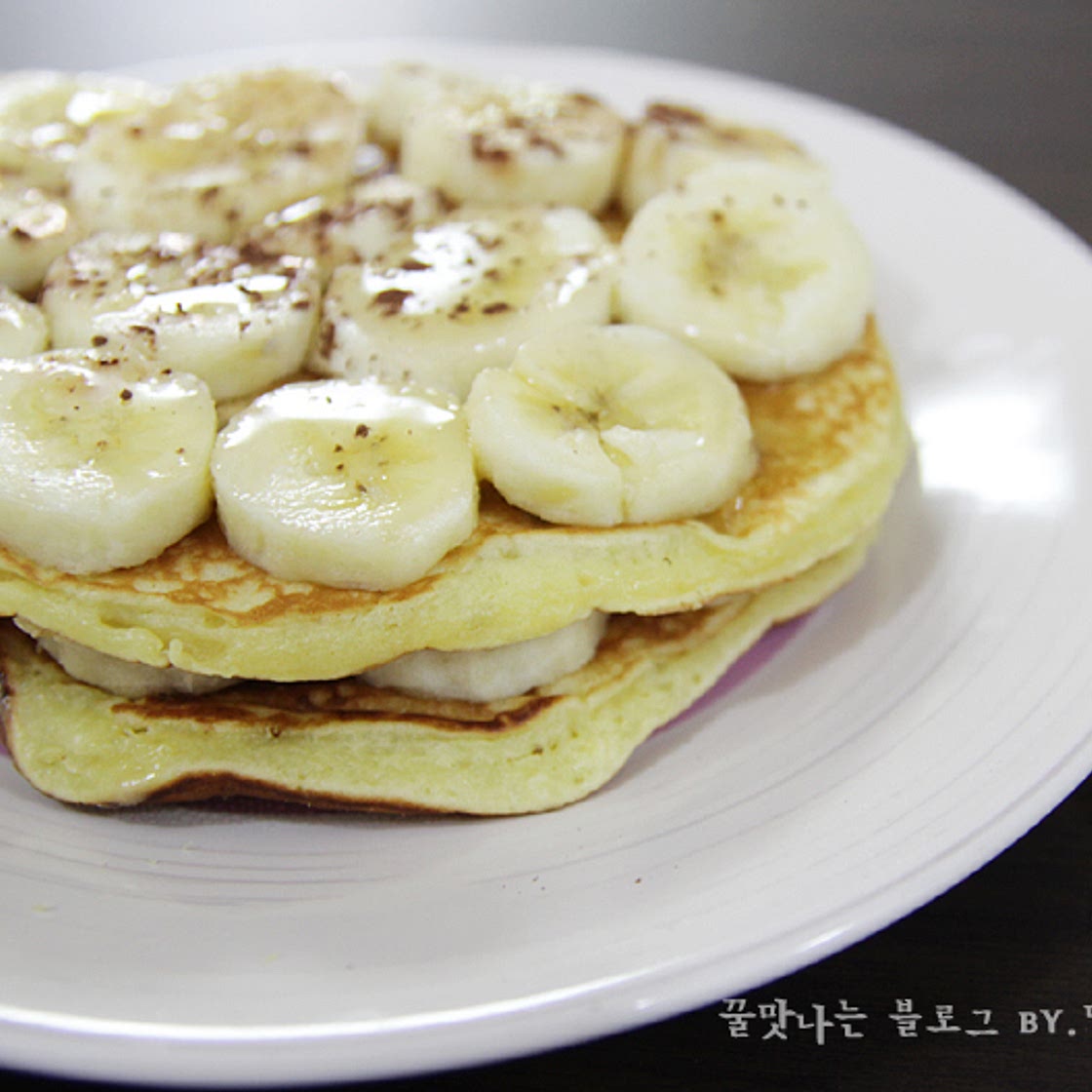 멍든 바나나 활용 바나나 팬케이크 만들기 :-)
