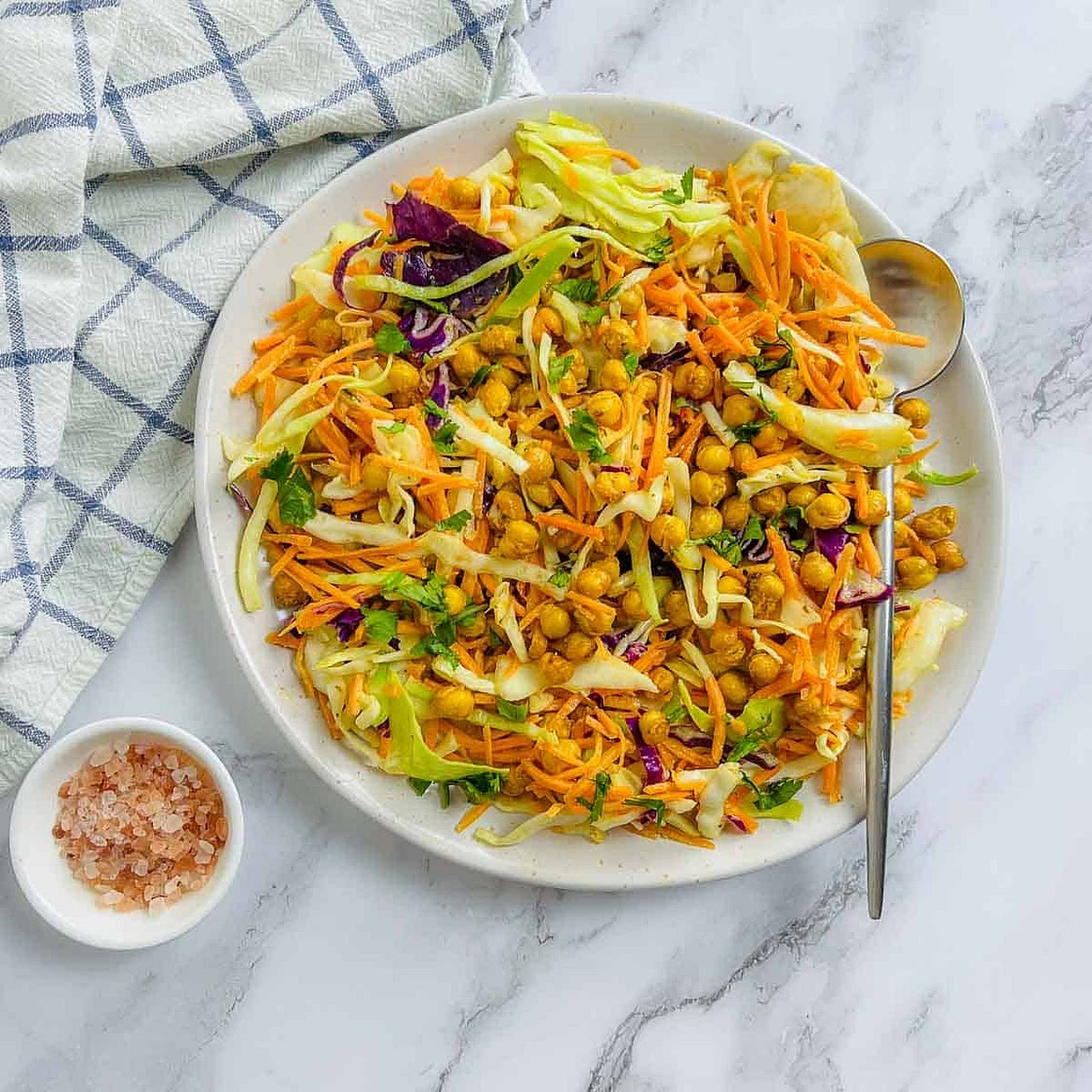 Roasted Chickpea Crunch Salad