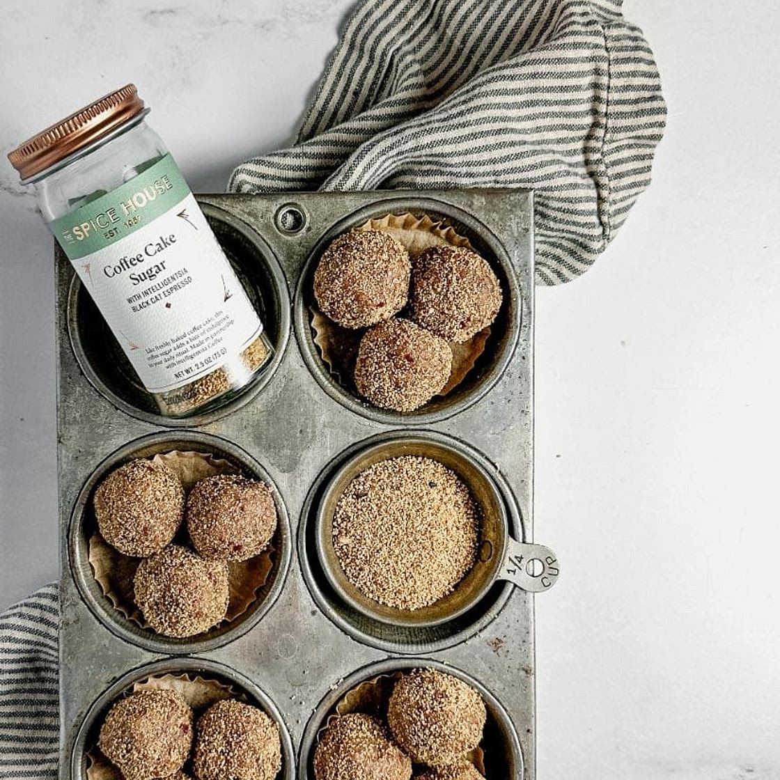 Tahini Date Truffles