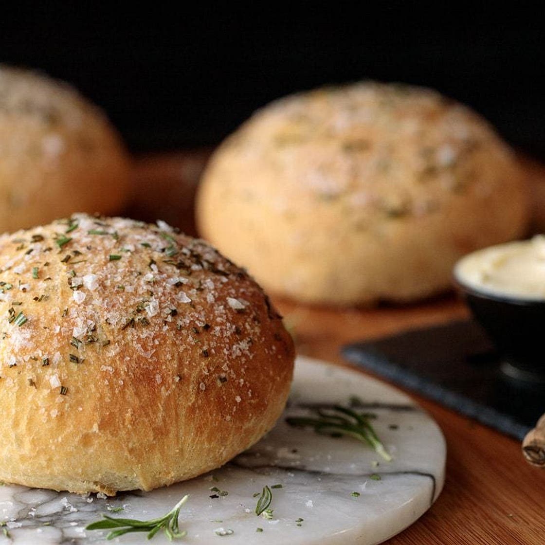 Ridiculously Easy Rosemary Bread