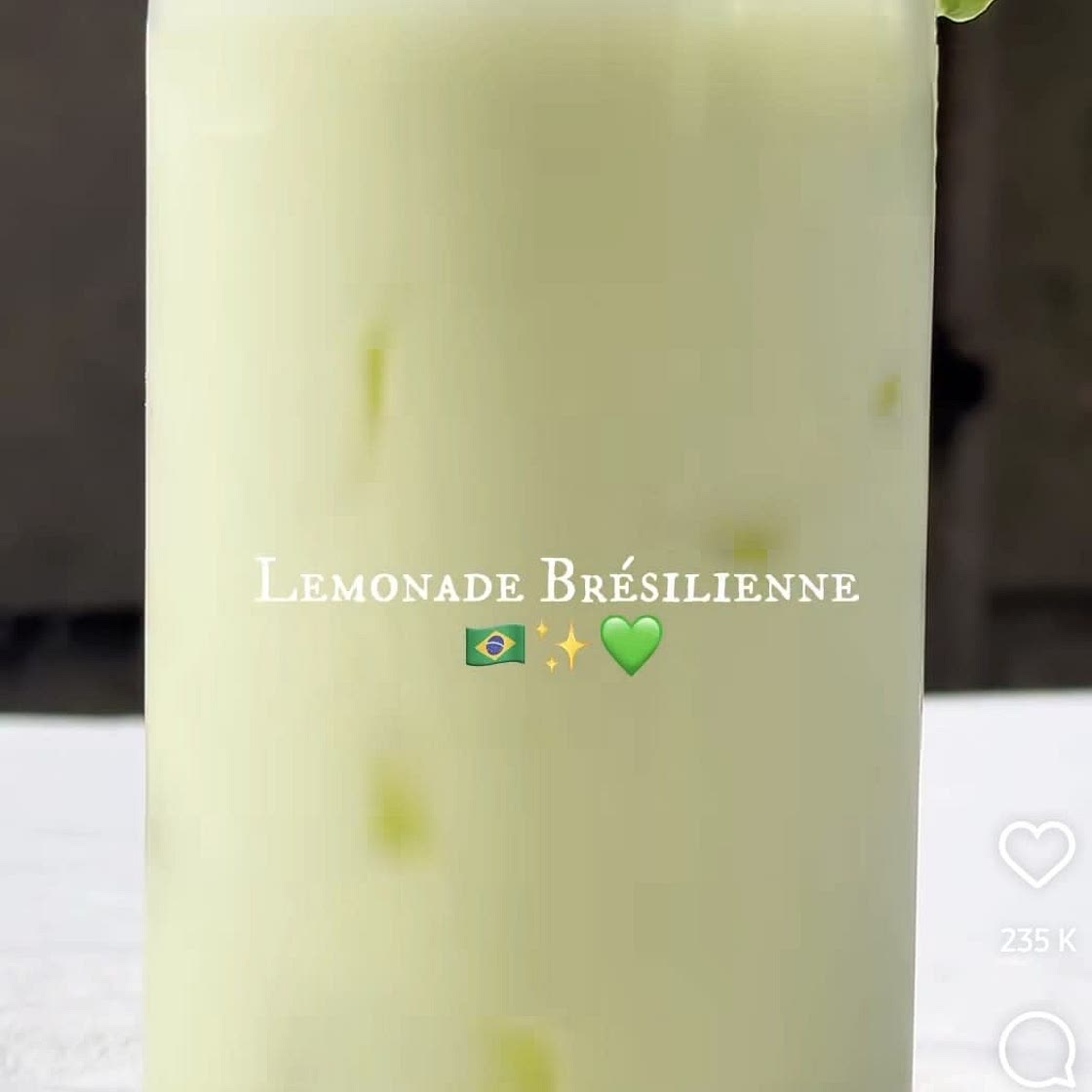 Limonade brésilienne