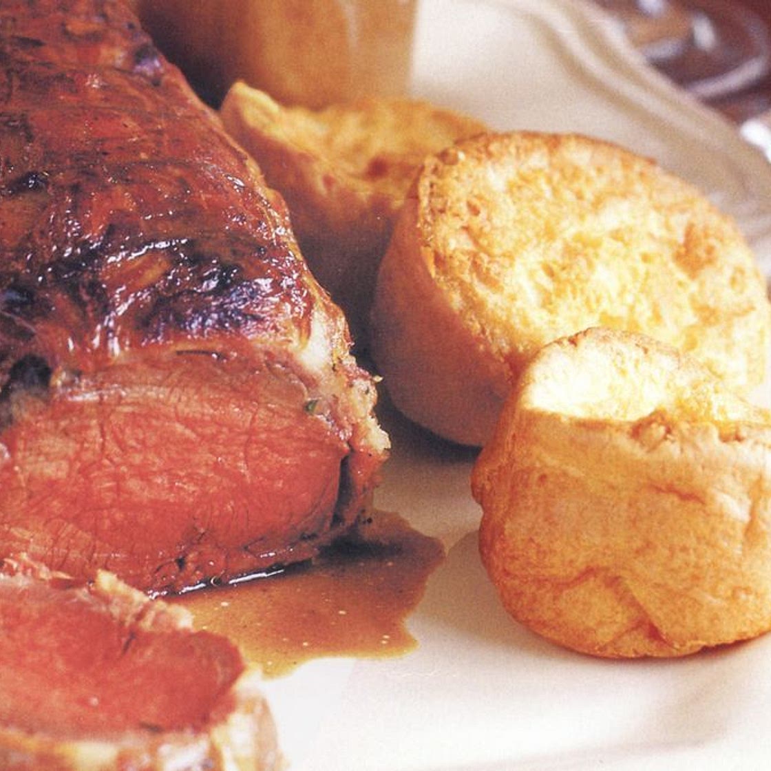 The best roast beef with all the trimmings