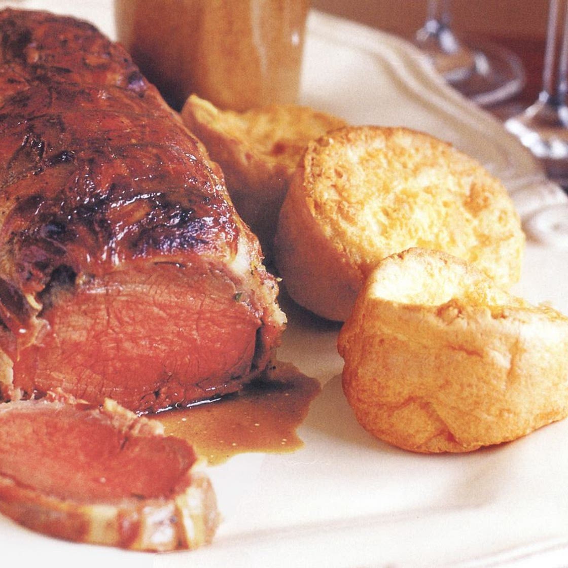 The best roast beef with all the trimmings