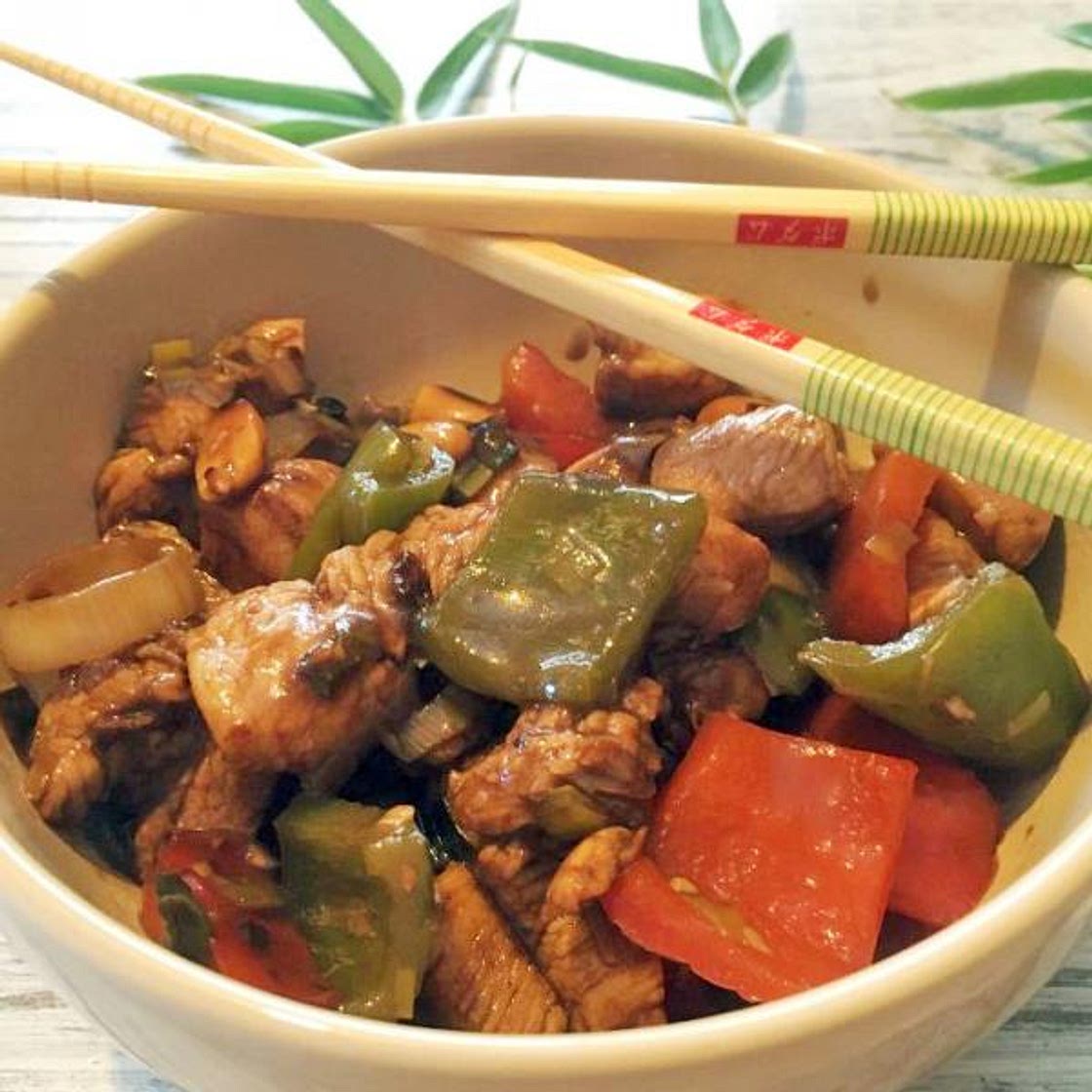 Receta de Pollo kung pao