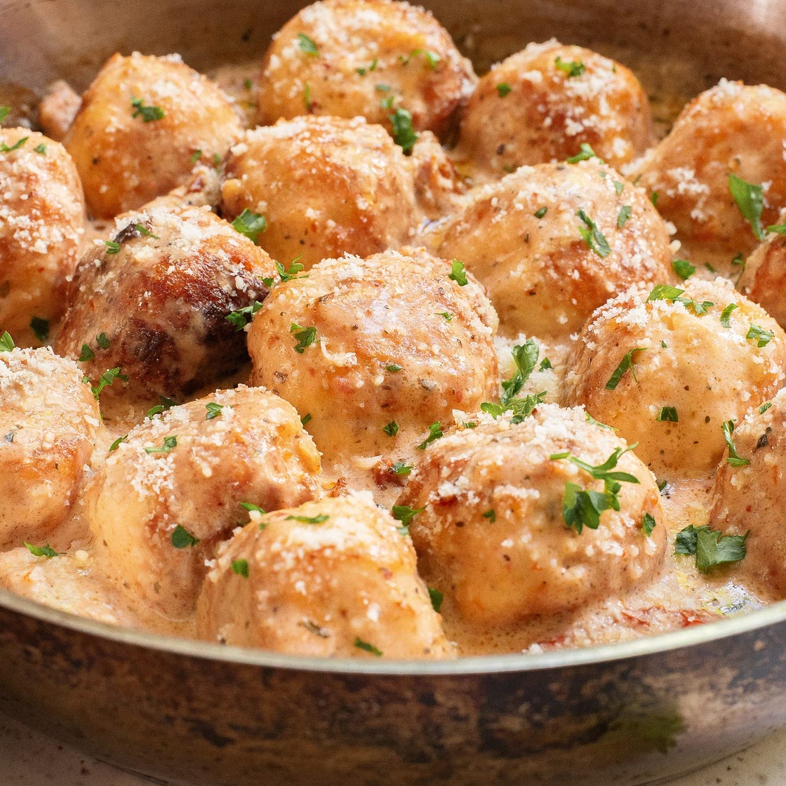 Marry Me Chicken Meatballs