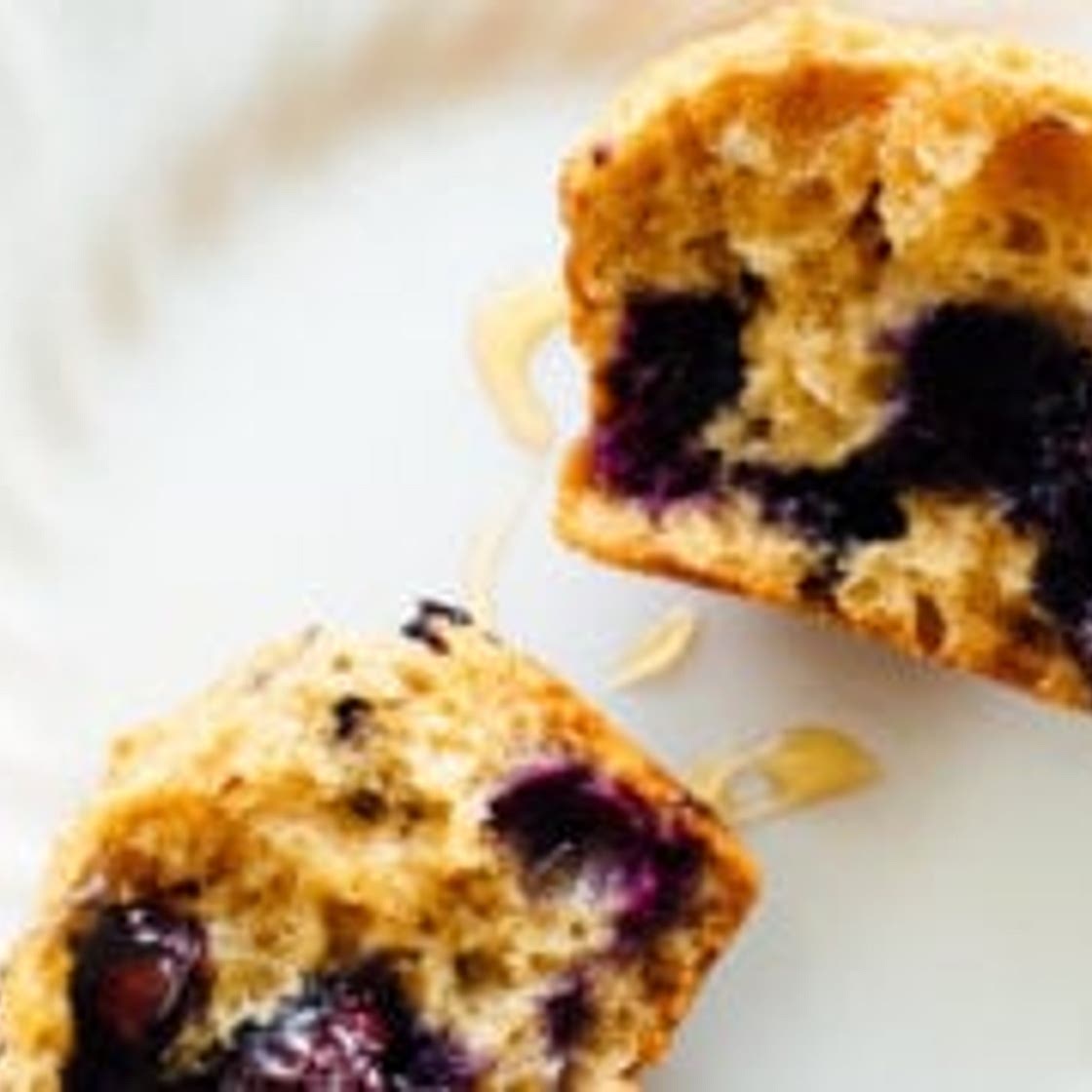 Healthy Blueberry Muffins