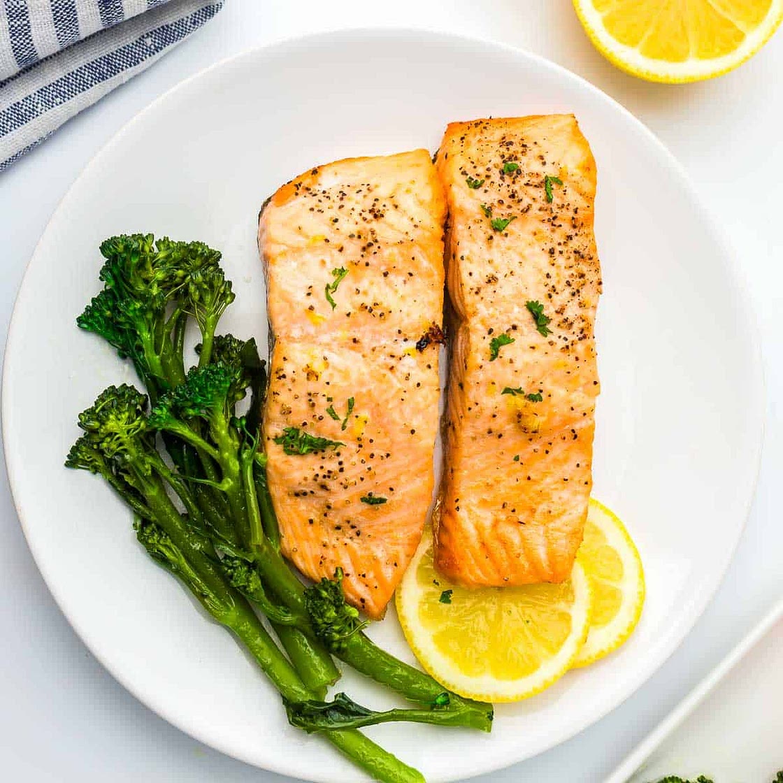 Air Fryer Salmon