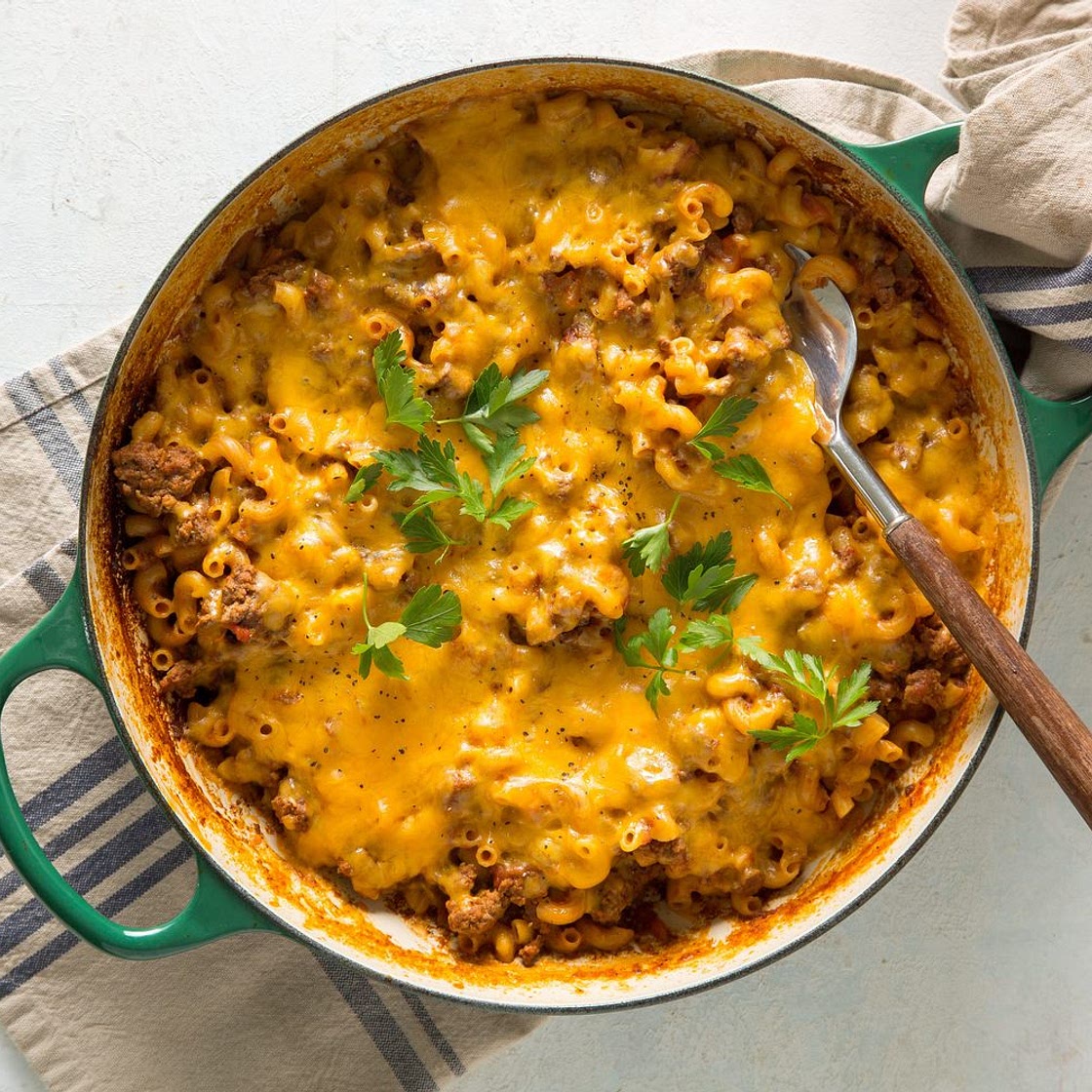 Beefy Skillet Macaroni