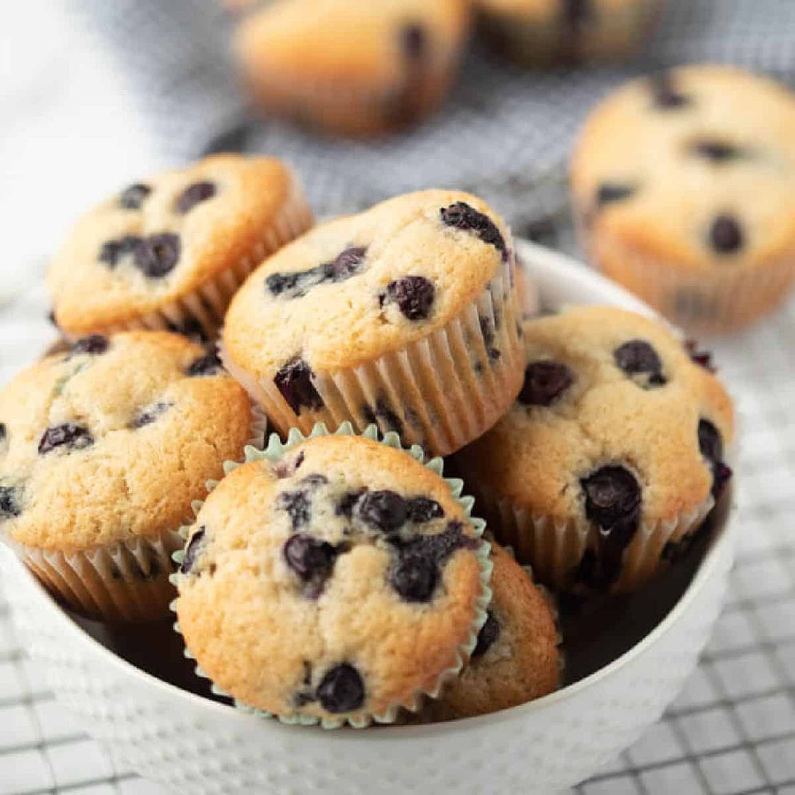 Homemade Blueberry Muffins