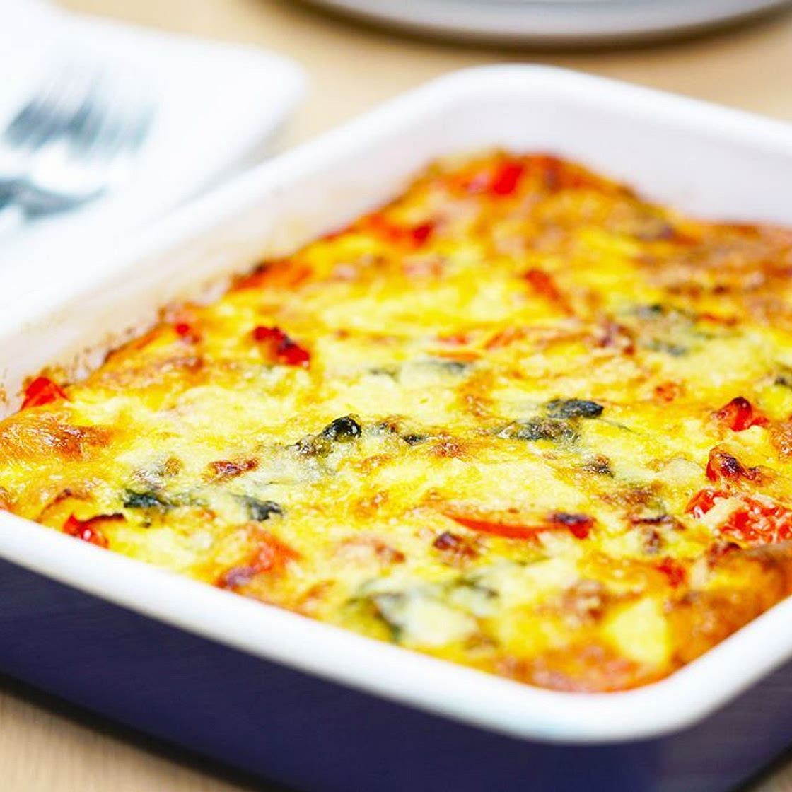 Easy oven-baked frittata recipe