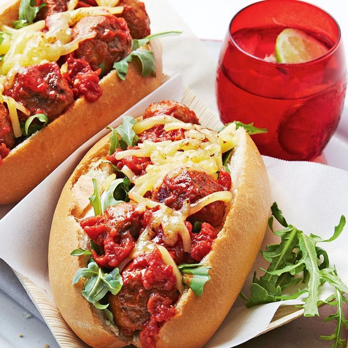 Easy meatball subs