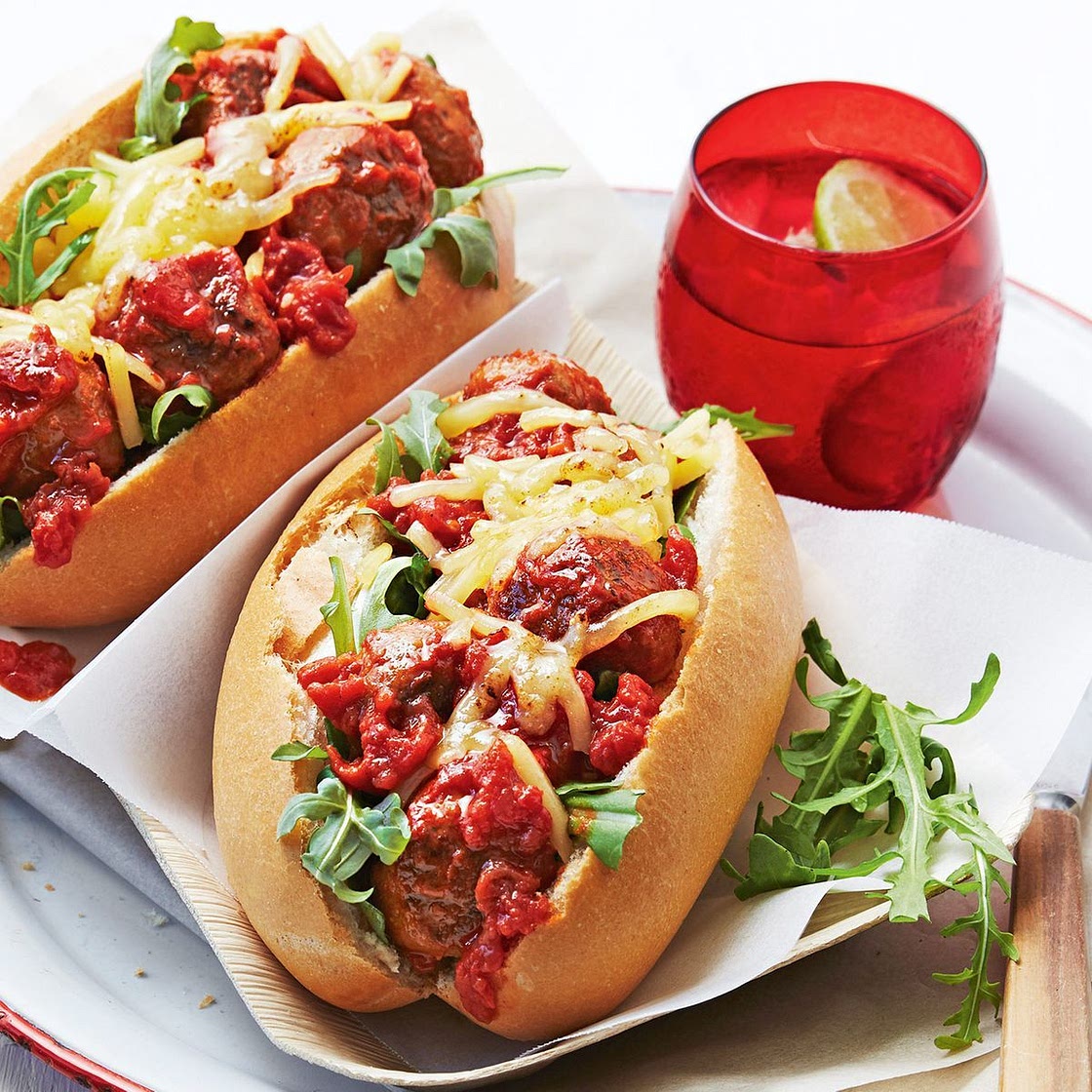 Easy meatball subs