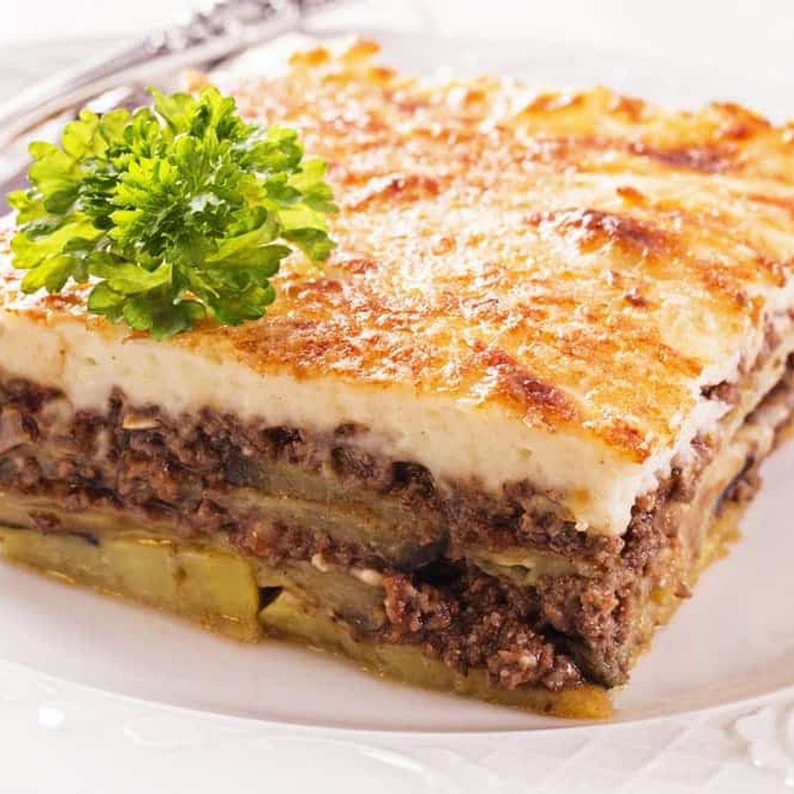 Traditional Greek Moussaka recipe (Moussaka with Béchamel)