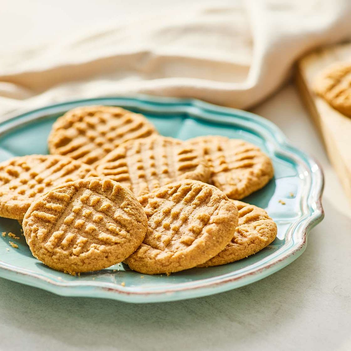 Three Ingredient Peanut Butter Cookies