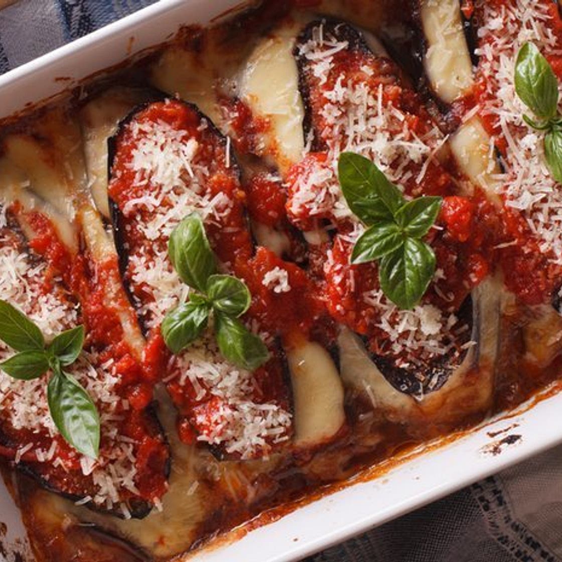 Berenjenas a la parmesana