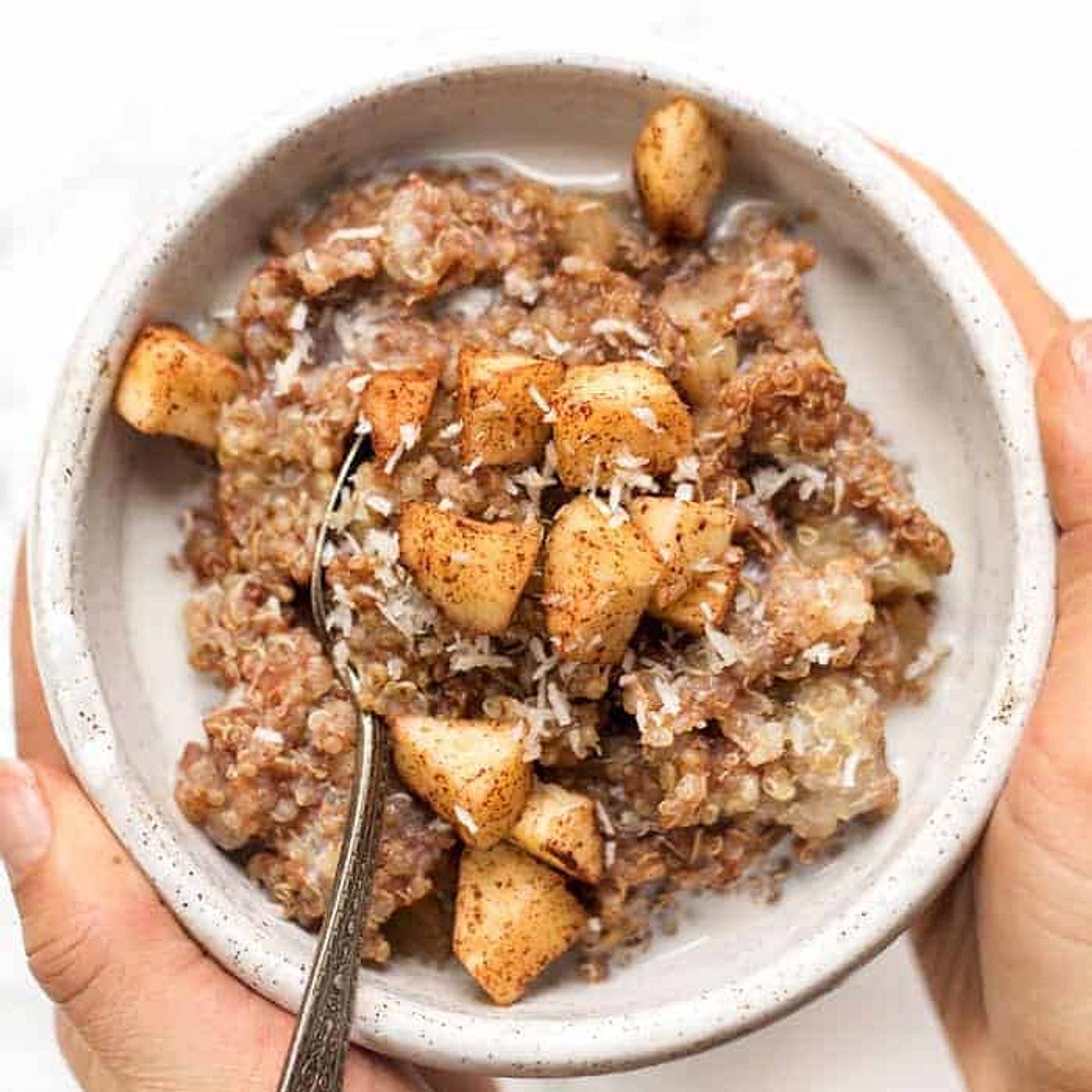 Cinnamon Apple Quinoa Breakfast
