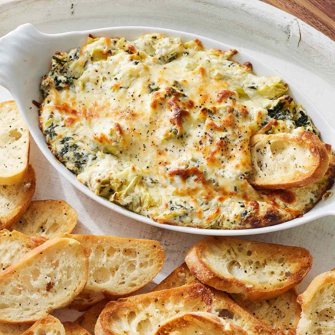 Hot Spinach Artichoke Dip