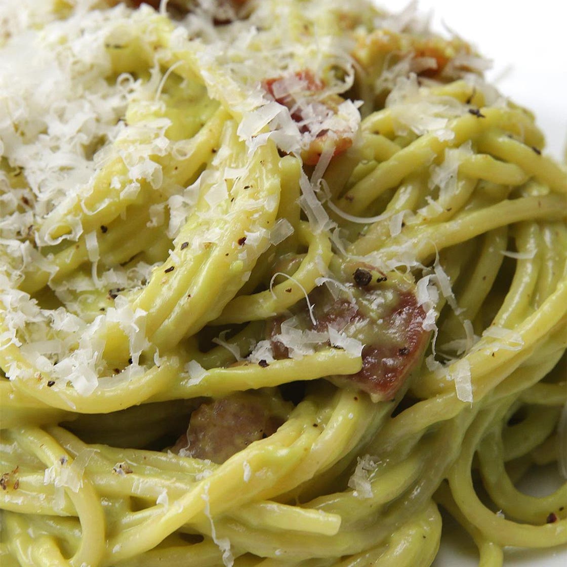 Avocado Carbonara Recipe by Tasty