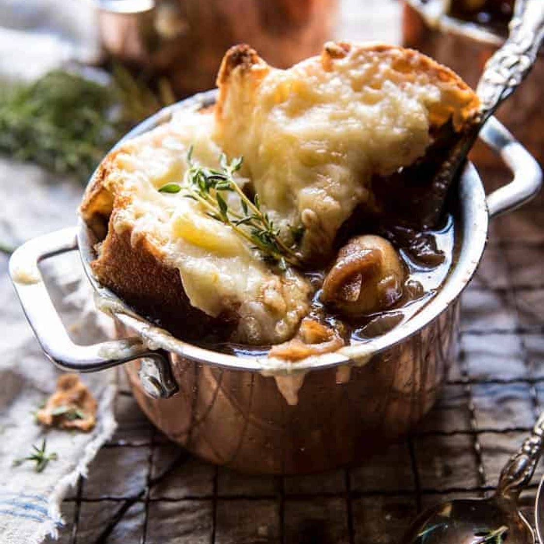 French Onion Potato Soup