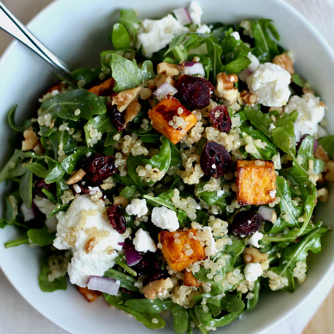 Arugula Quinoa Salad