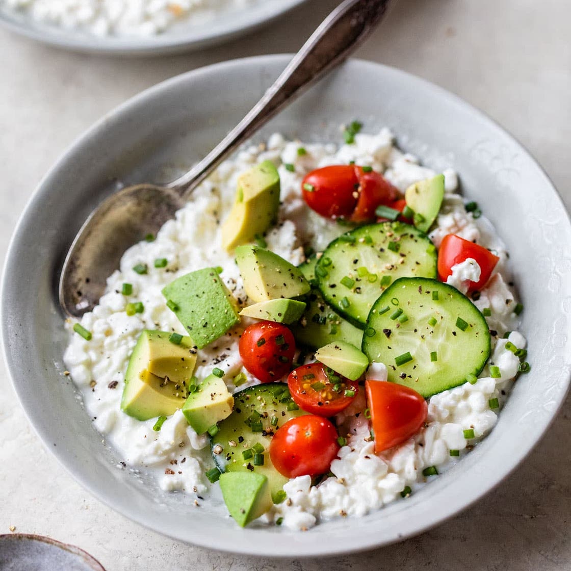 Cottage Cheese Breakfast Bowl