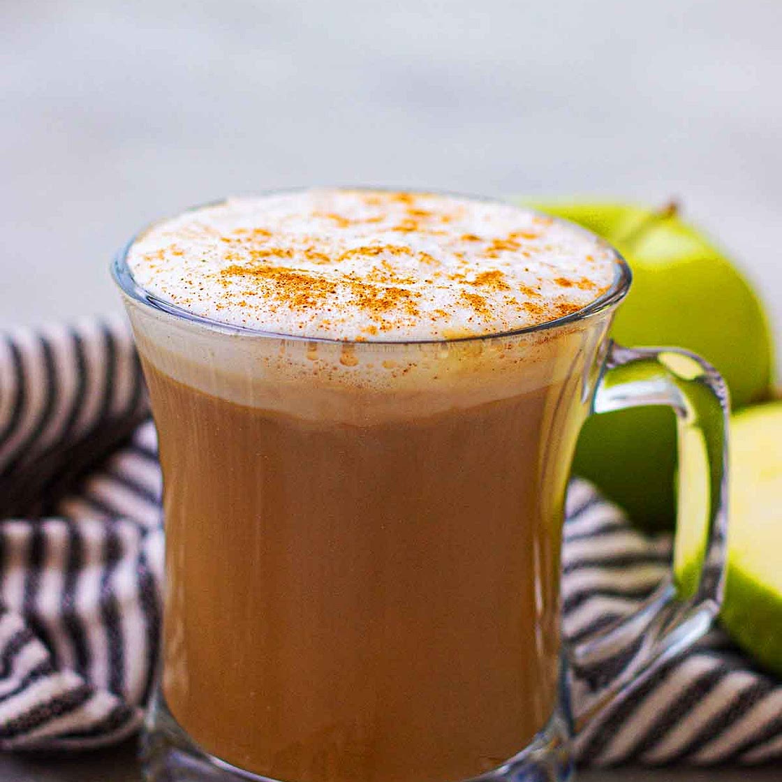 Apple Crisp Oatmilk Macchiato (Starbucks Copycat)