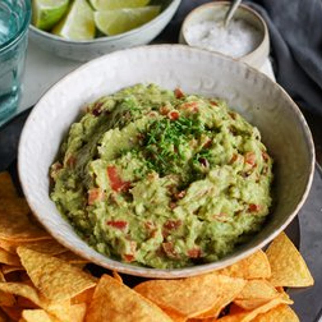 Easy Chunky Guacamole