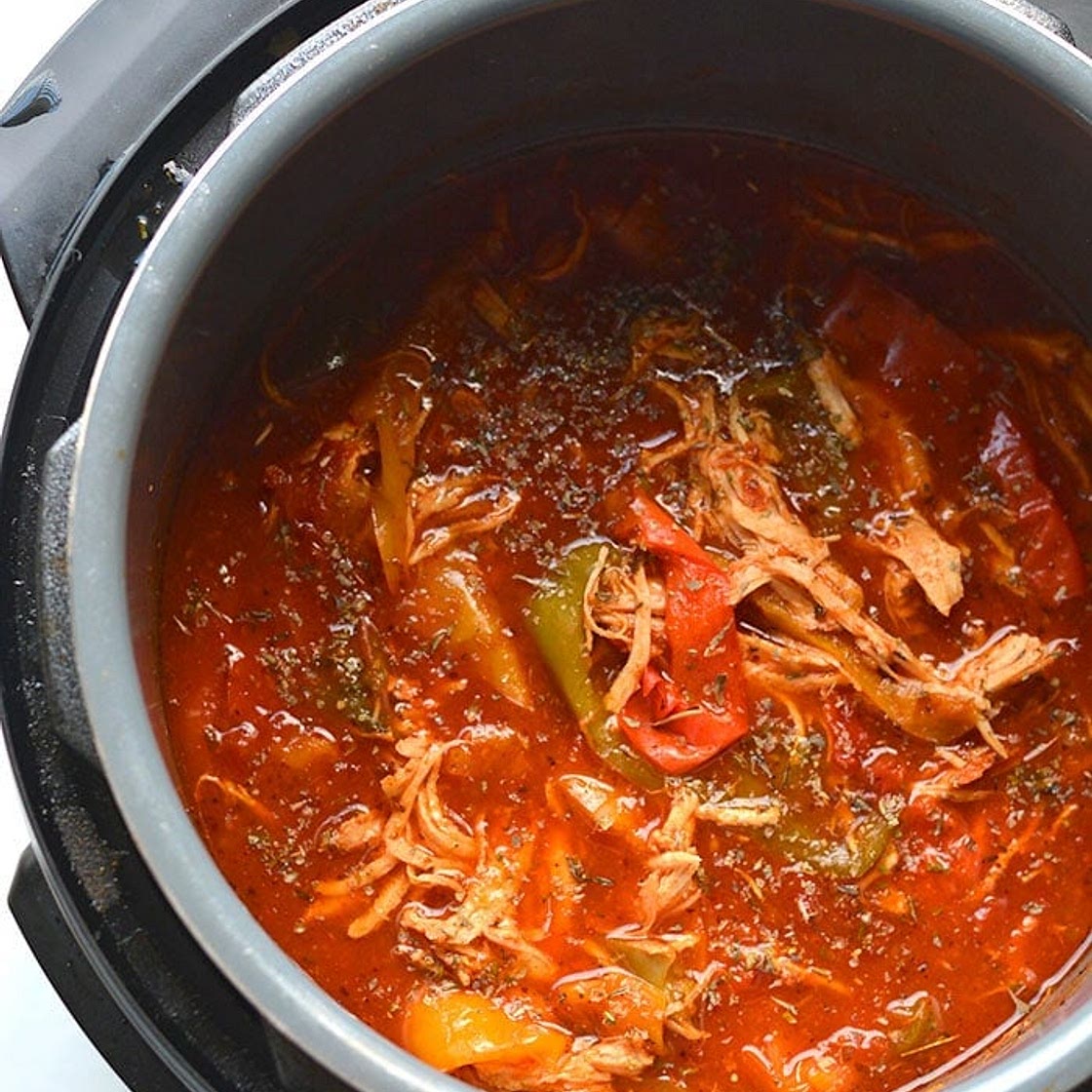 Instant Pot Italian Chicken and Peppers