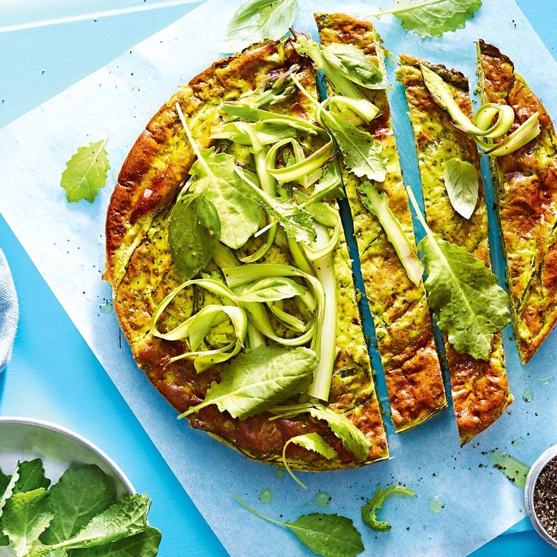 Green frittata