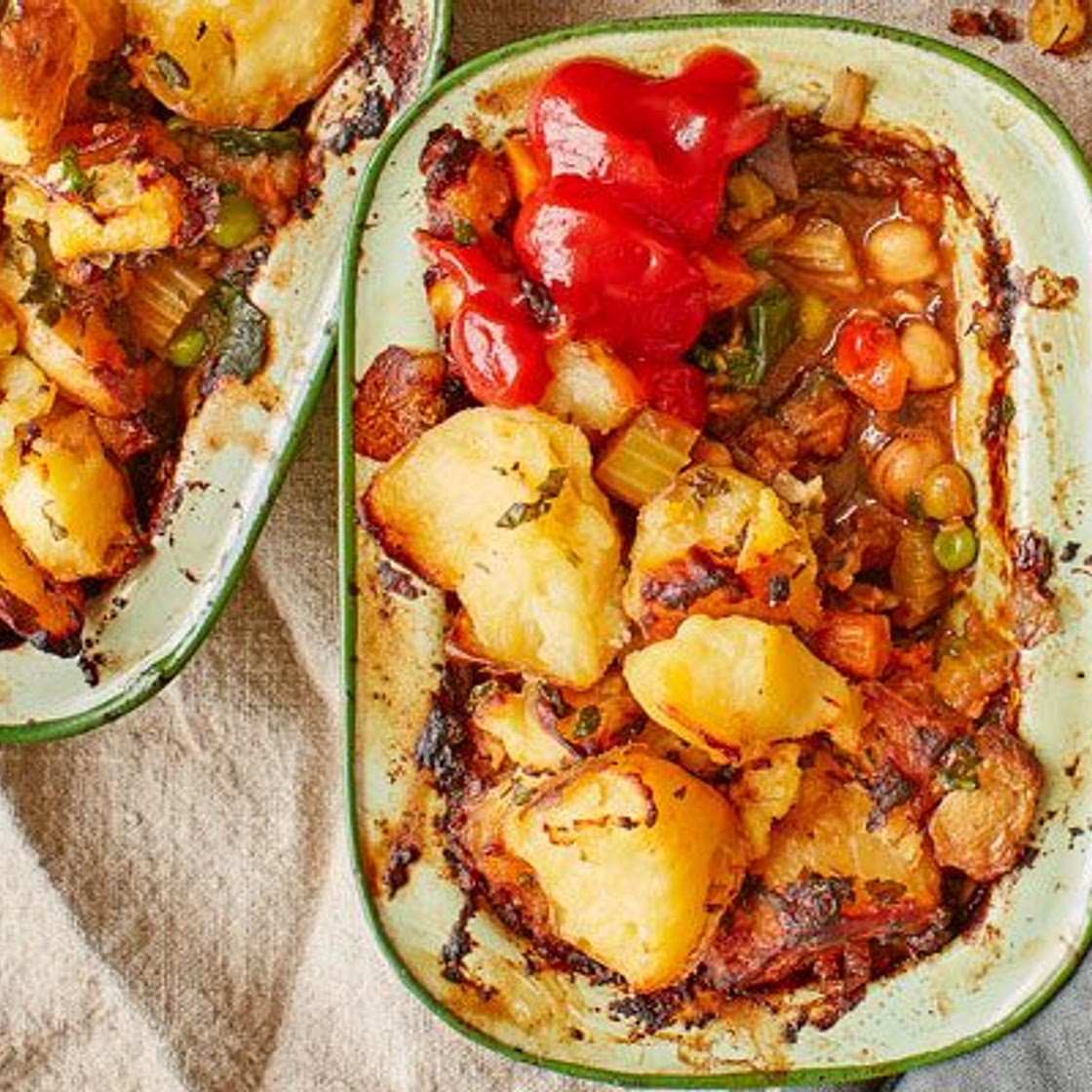 Vegan shepherd's pie