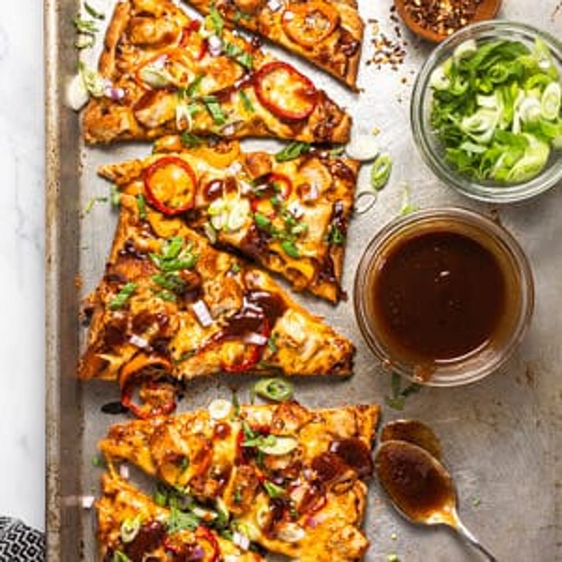 BBQ Chicken Flatbread