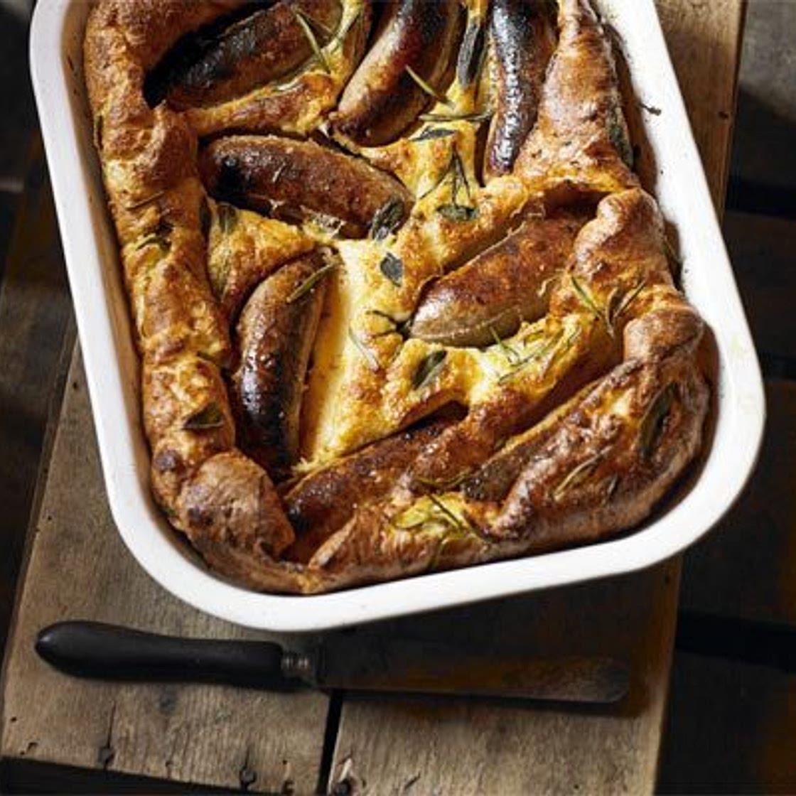 Herby toad in the hole