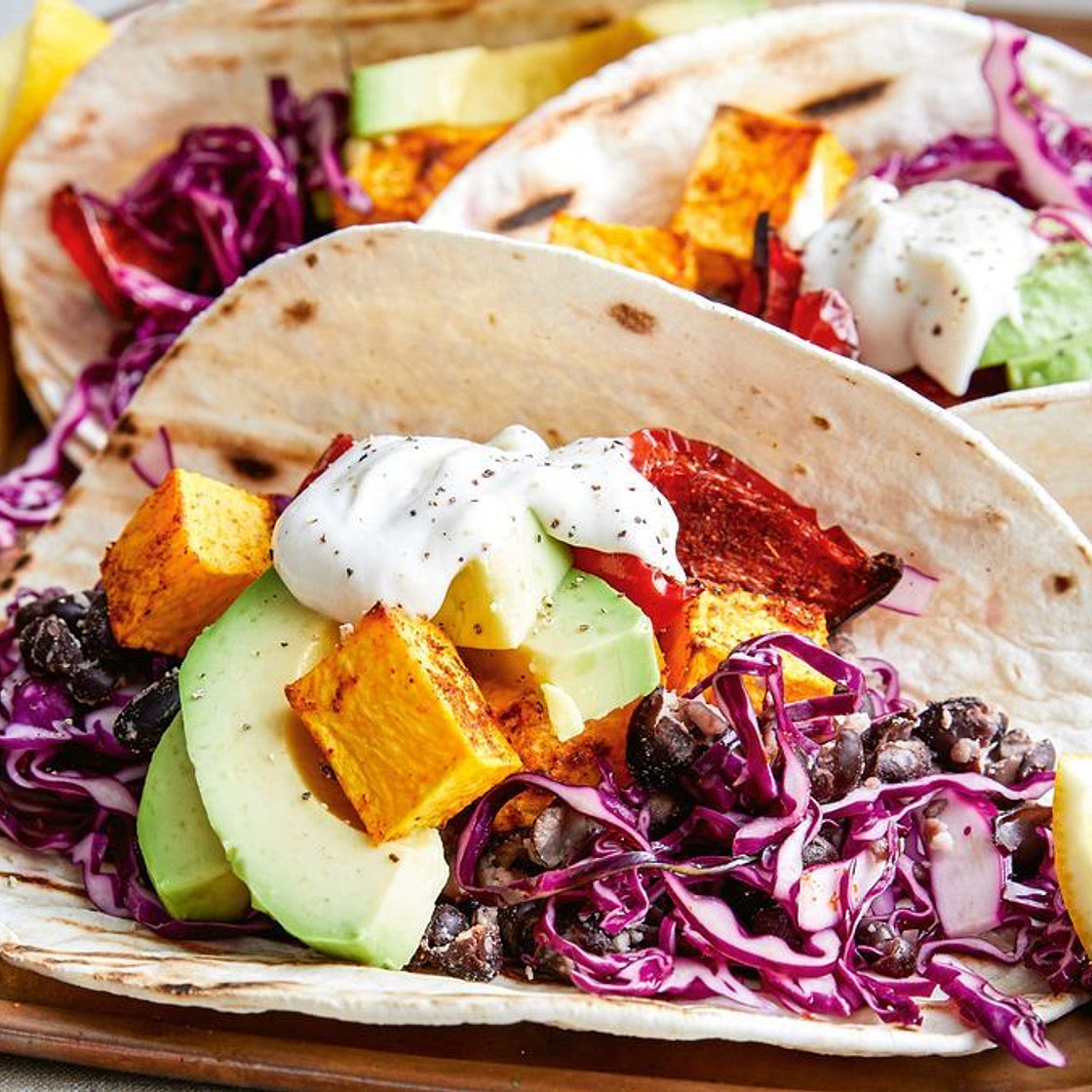 Healthy vegan tacos recipe