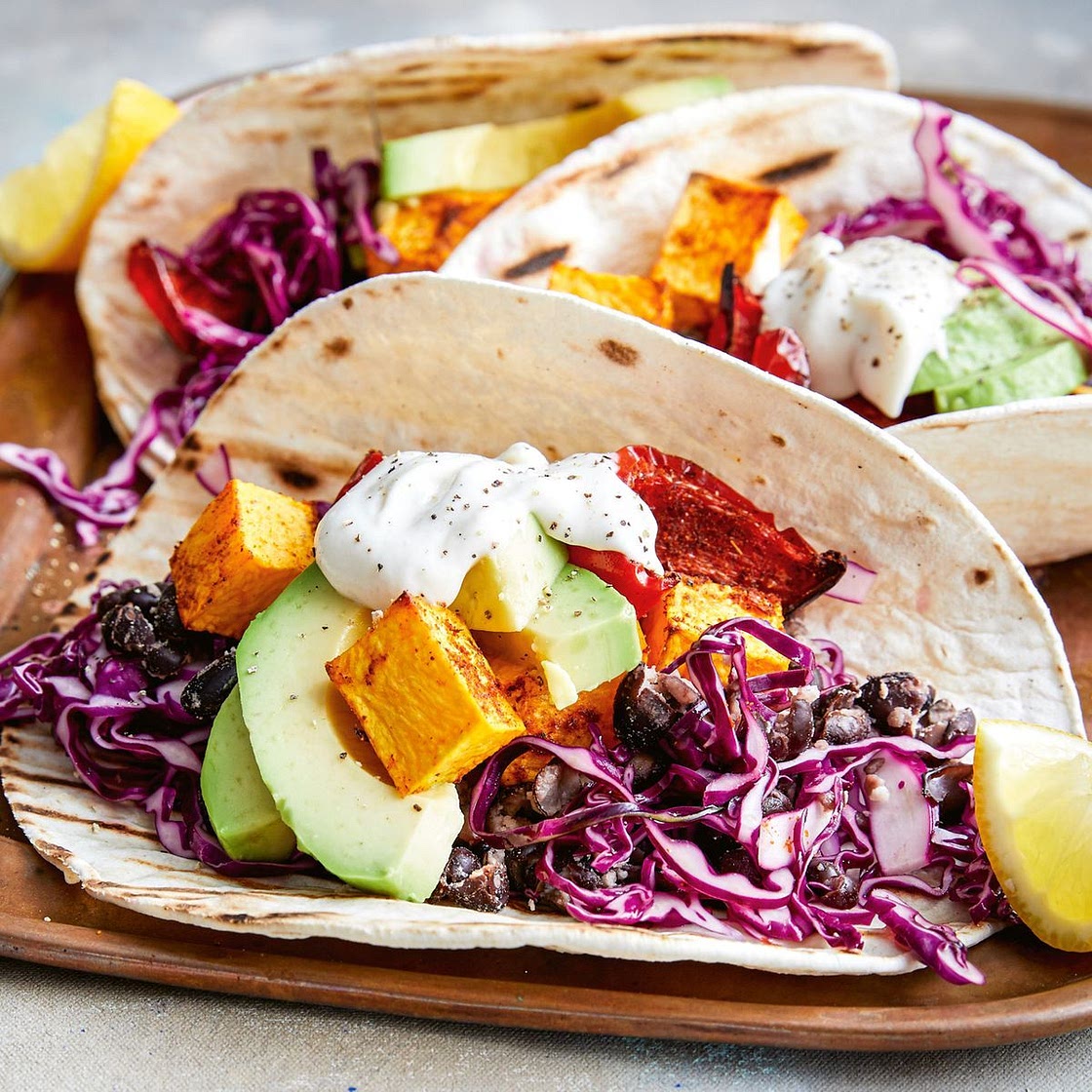 Healthy vegan tacos recipe