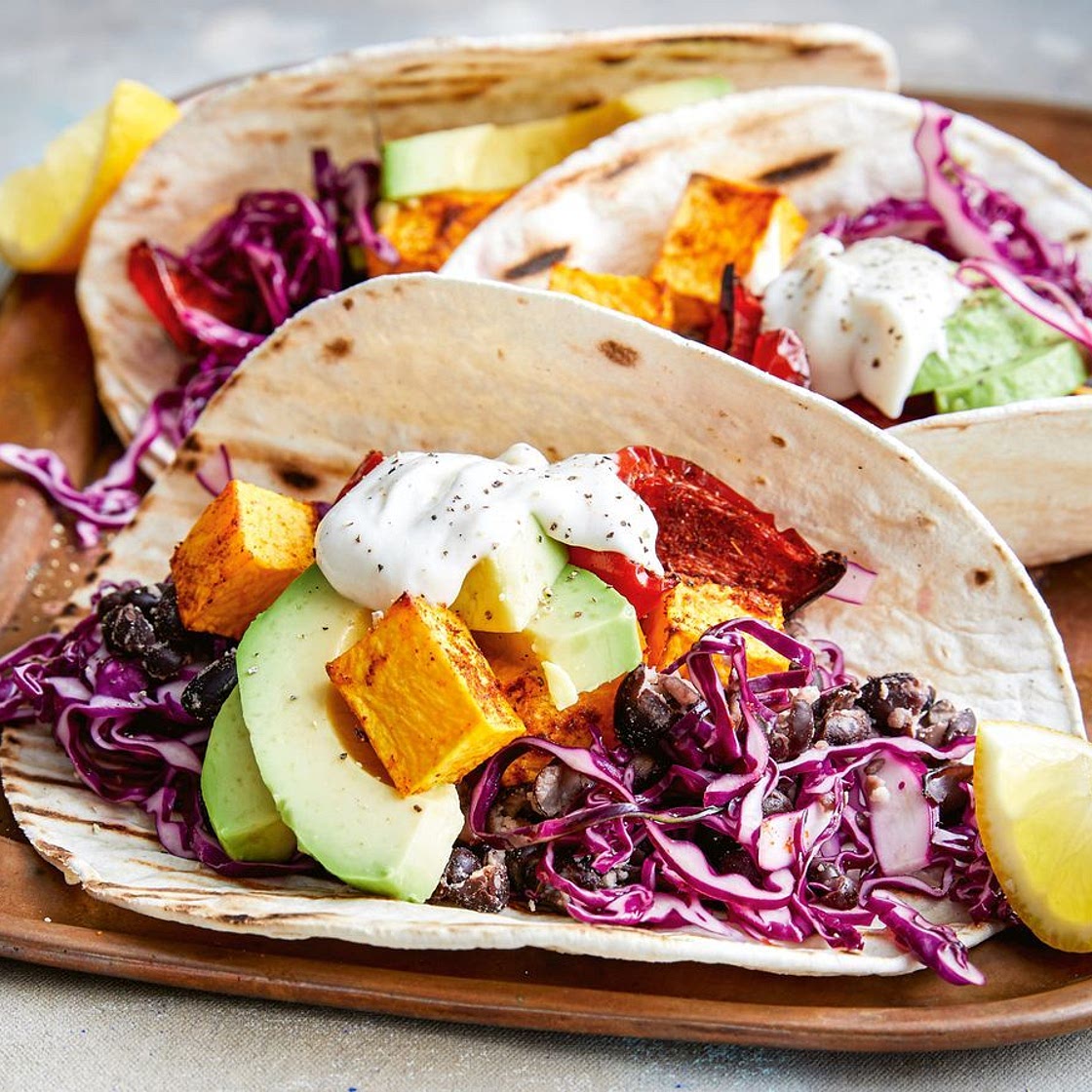 Healthy vegan tacos recipe