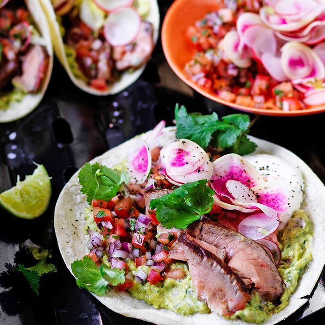 Tacos de Carne Asada