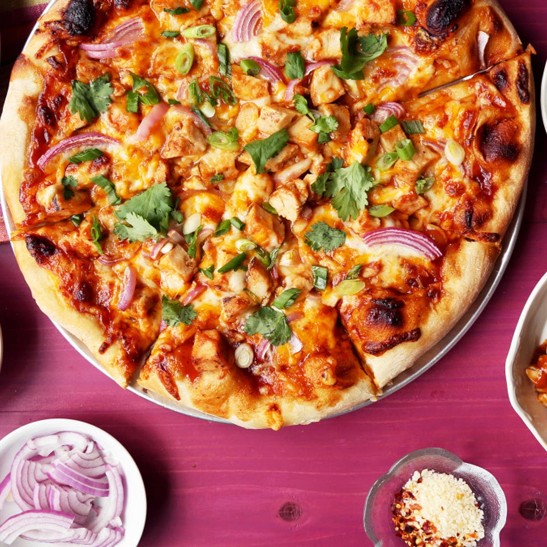 BBQ Chicken Pizza - California Pizza Kitchen Style
