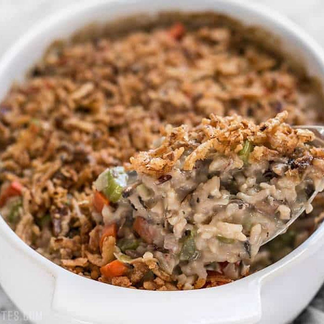 Wild Rice and Vegetable Casserole