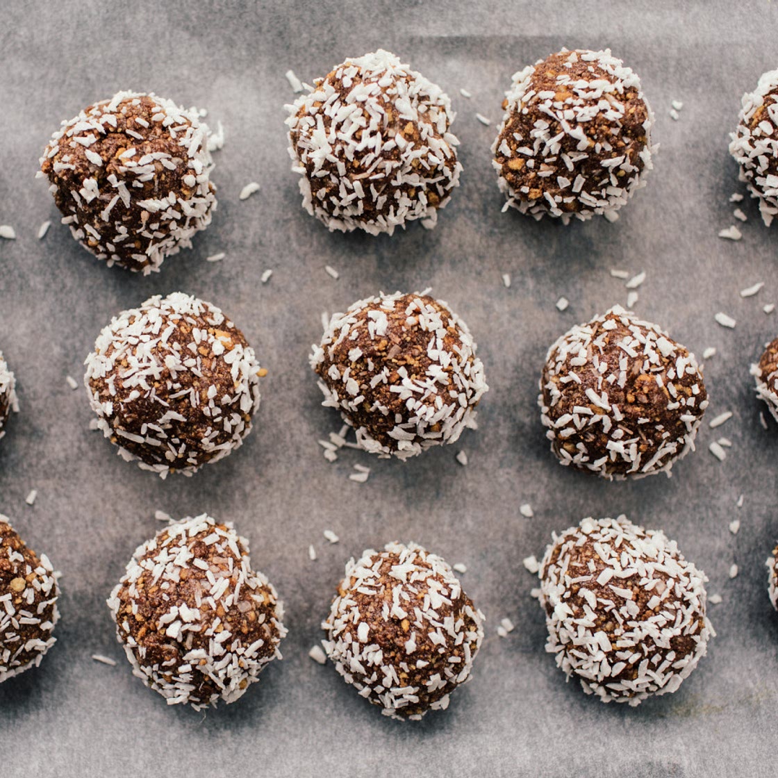 Coconut Chocolate Truffles